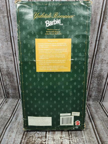 Barbie Yuletide Romance Doll 15621 Hallmark Special Edition Mattel 1996 Holiday - Picture 4 of 10